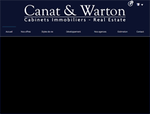 Tablet Screenshot of canatwarton.com